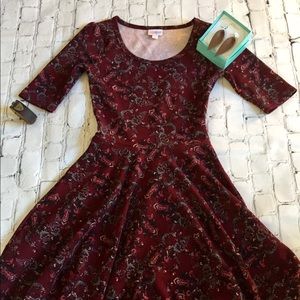 LulaRoe Nicole Dress (fit size 2-6 peitite)